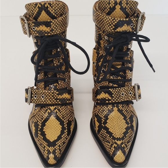 Chloe Rylee Python Print Medium Ankle
Boots - Picture 5 of 14